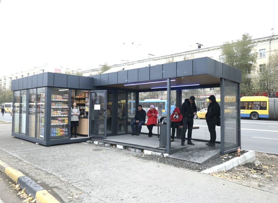 Модульные остановочные комплексы, производство Казахстан